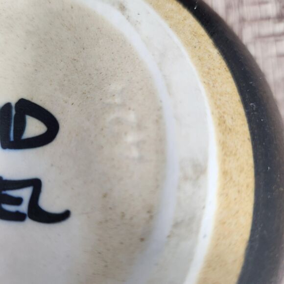 VTG Ashtray by Lapid Pottery Israel Abstract Hand Painted Ash Tray Bowl #424 MCM - Picture 9 of 9